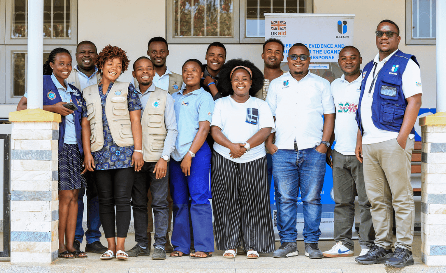 Group photo of the AAP in action training session